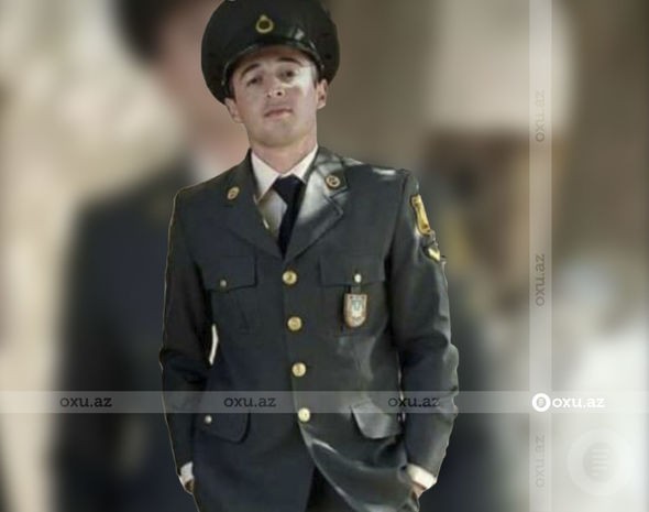 Sabiq polis avtomobillə Daxili Qoşunların əsgərini vuraraq öldürdü- FOTO