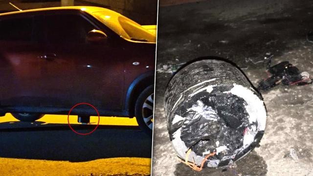 Ərdoğanın mitinqində DƏHŞƏT: polis avtomobilinə BOMBA QOYULDU VƏ...- FOTO/VİDEO