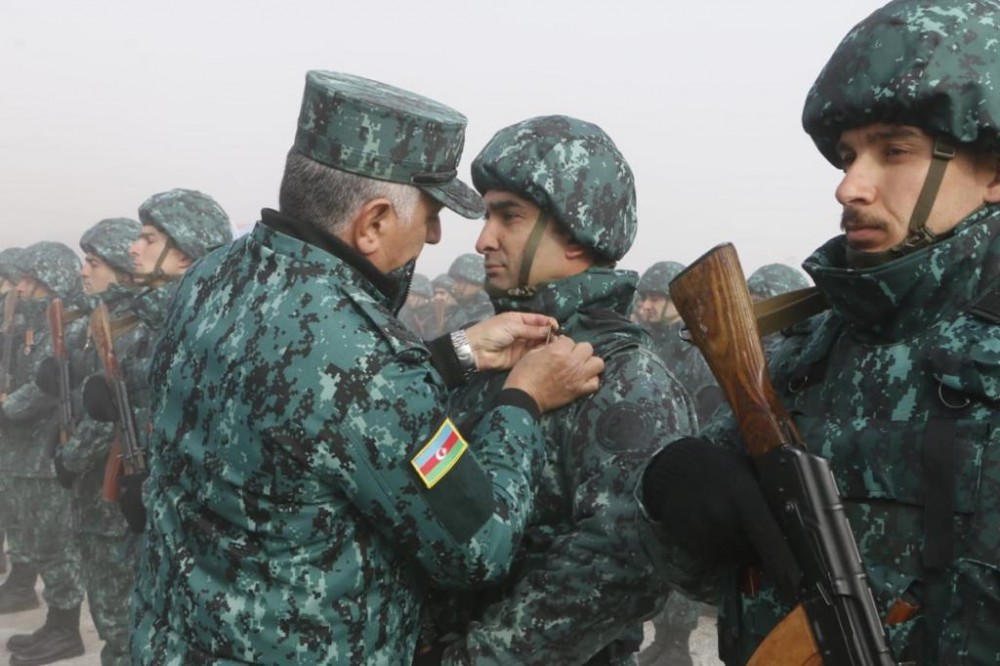 DSX-nin Ermənistanla sərhəddə yeni komendantlığıfəaliyyətə başlayıb - FOTOLAR