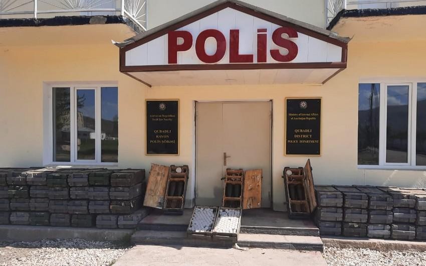 Azad edilən ərazilərdə aşkarlanan silah-sursatın sayıAÇIQLANDI (FOTOLAR)