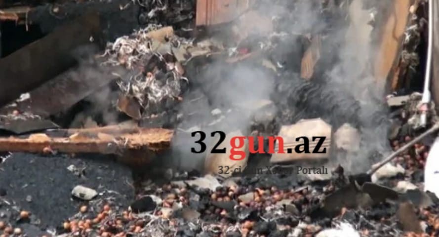 Azərbaycanda yaşlı qadının yanaraq öldüyü dəhşətli yanğınla bağlıYENİ XƏBƏR (FOTO/VİDEO +YENİLƏNİB)