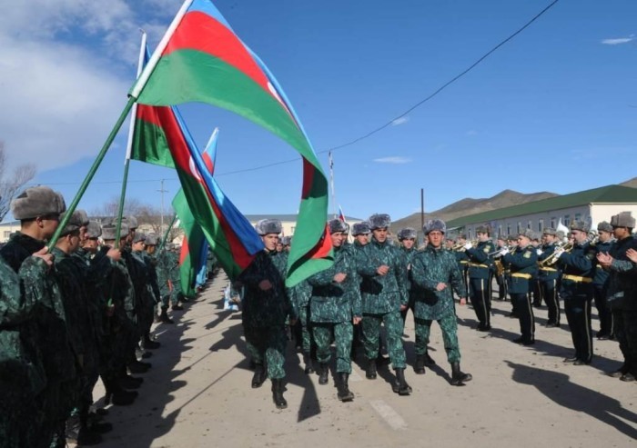 Elçin Quliyev Qubadlıda yeni qərargah bina­sının açılışında- FOTOLAR