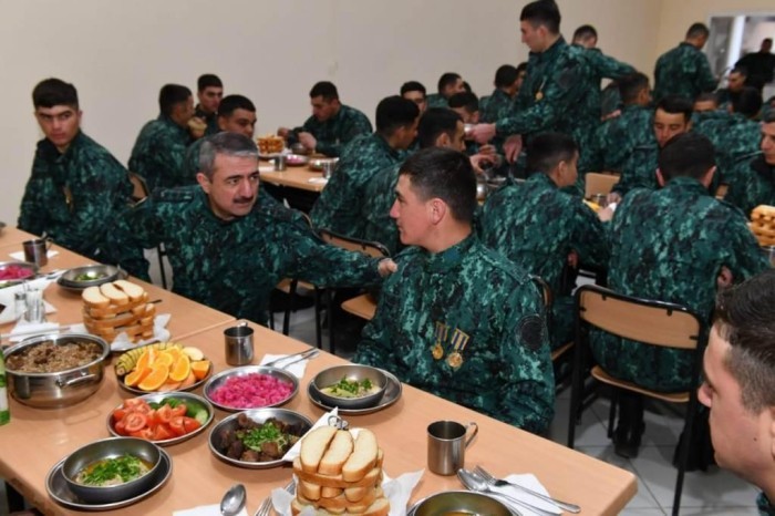 Elçin Quliyev Qubadlıda yeni qərargah bina­sının açılışında- FOTOLAR