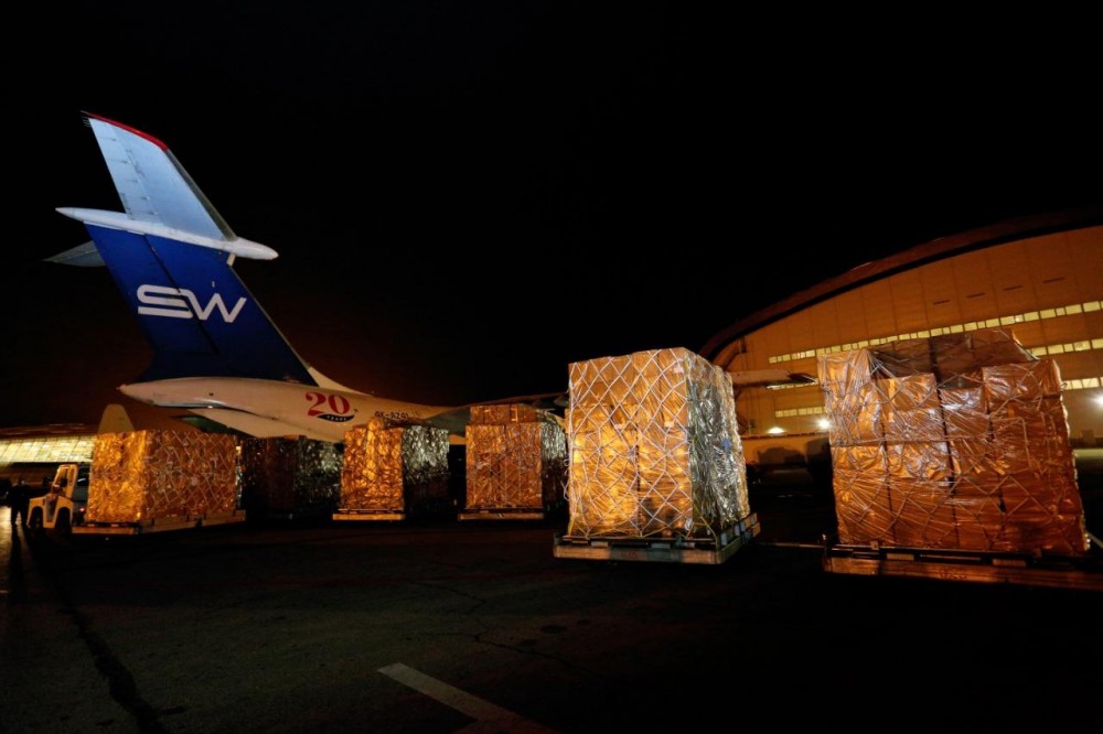 Azərbaycan Ukraynaya humanitar tibbiyardım göndərdi - FOTO