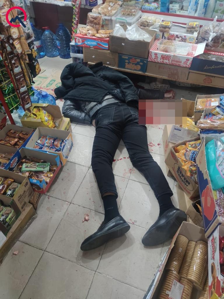 Zaur Yusifov marketdə güllələnibmiş...-  QƏTLİN FOTOLARI