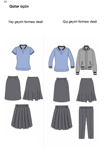 Şagirdlərin geyim forması ilə bağlı yeniQƏRAR (FOTOLAR)