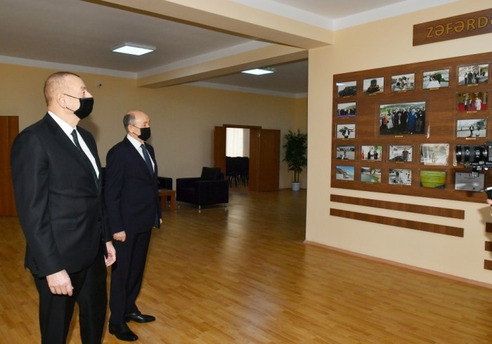 Prezident penitensiar müəssisələrdə yaradılan şəraitlə tanış oldu- FOTOLAR