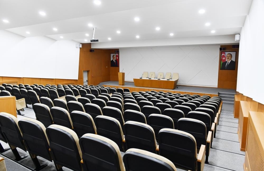 Prezident İlahiyyat İnstitutunun yeni binasının açılışında -FOTOLAR