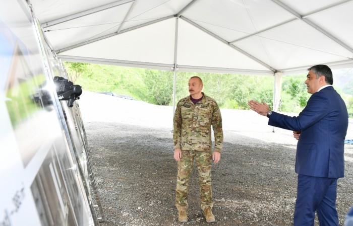 Bu xəbərlə ermənilərə növbəti zərbə vuruldu- Təməlini dövlət başçısı qoydu (FOTOLAR/YENİLƏNİB)