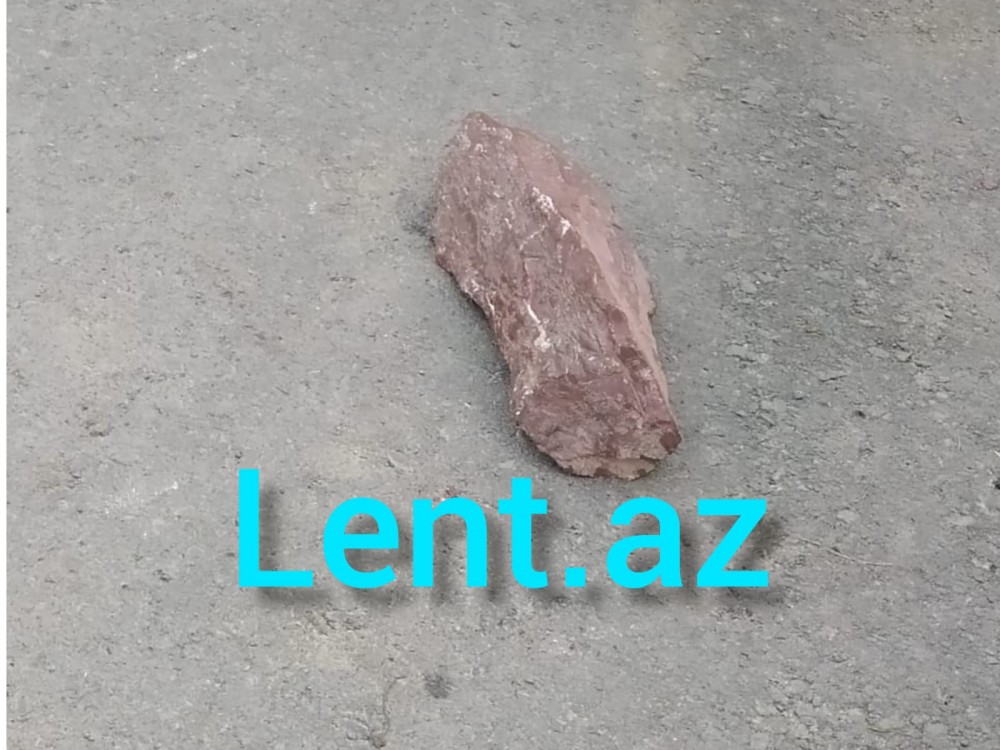 Azərbaycanın bu rayonuna göydən DAŞ DÜŞDÜ- FOTOLAR