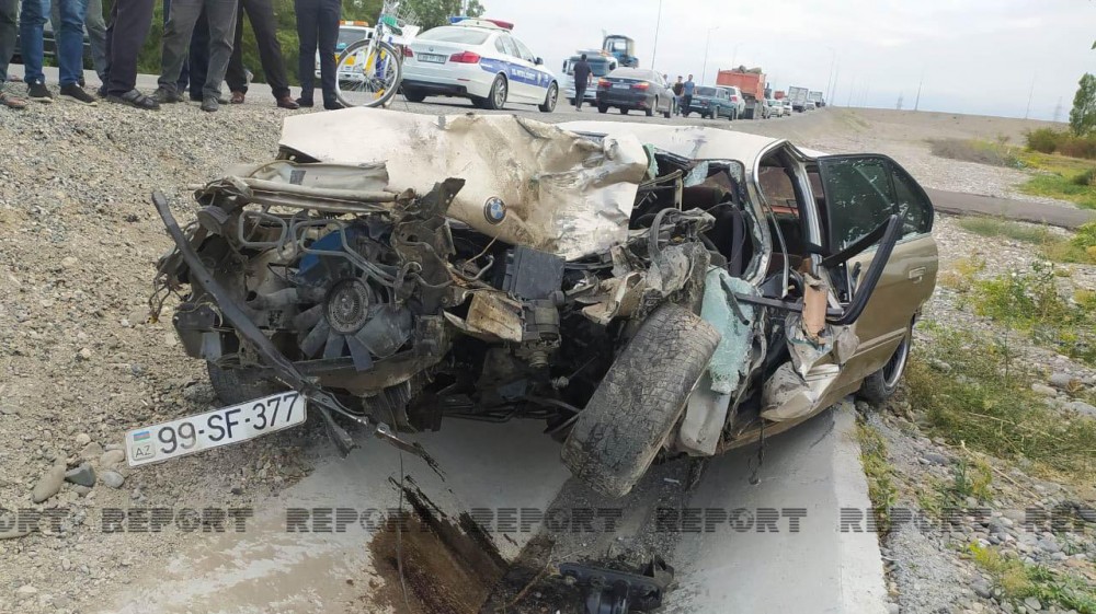 Azərbaycanda DƏHŞƏTLİ QƏZA- Ölən var (FOTOLAR)