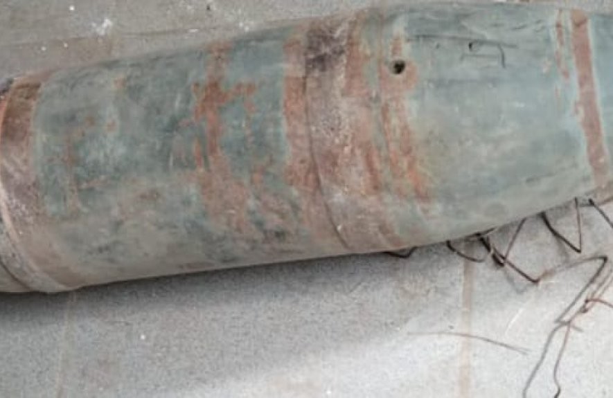 Laçında top mərmisiaşkarlandı (FOTO)