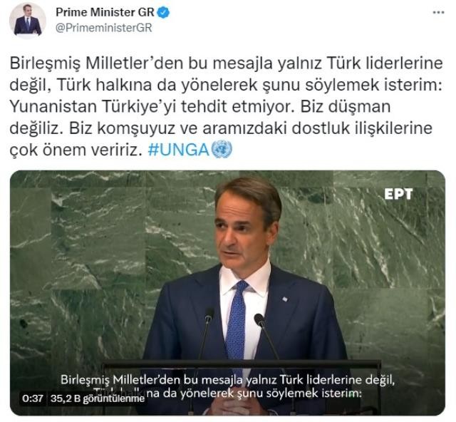 Yunanıstanın baş naziri türkcə PAYLAŞIM edərək,türk xalqına SƏSLƏNDİ (FOTO)