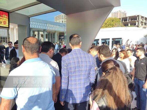 Bakı Dəmiryolu VağzalındaİNSİDENT - YENİLƏNİB + FOTO/VİDEO