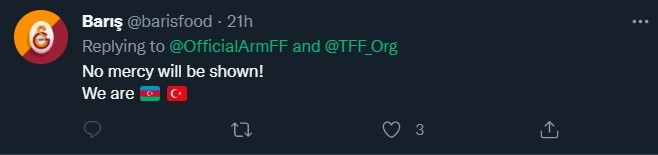 Türkiyəli azarkeşlər erməniləri PƏRT ETDİ  -İlham Əliyevin və Mübariz İbrahimovun FOTOLARI ilə