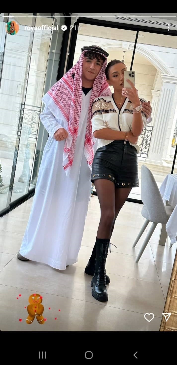 Röya Ayxanın oğlu Hüseynlə yeniFOTOLARI