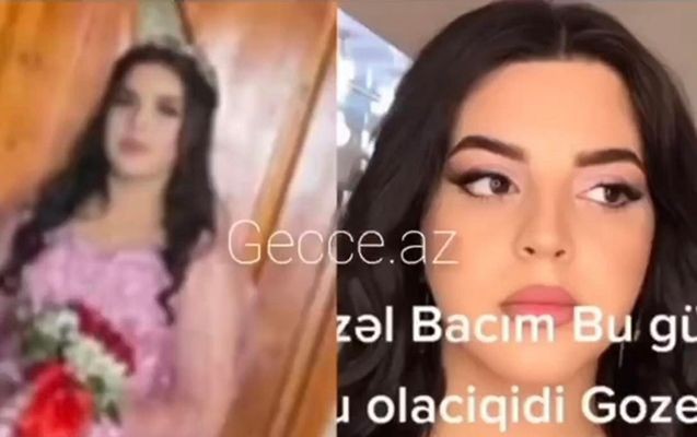 Toy günü ölən 18 yaşlı NuranəninFOTOSU