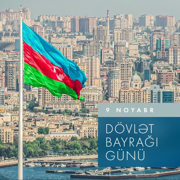 Mehriban Əliyeva Dövlət Bayrağı Günü ilə bağlıPAYLAŞIM ETDİ
