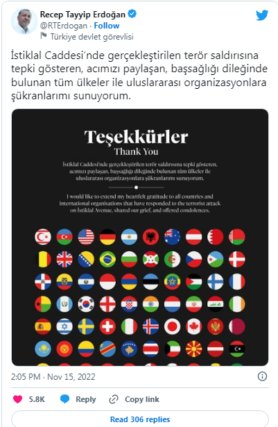 Ərdoğan Azərbaycana təşəkkür etdi- FOTO