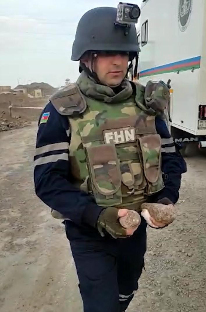 Sumqayıtda hərbi sursataşkarlandı - FOTO/VİDEO