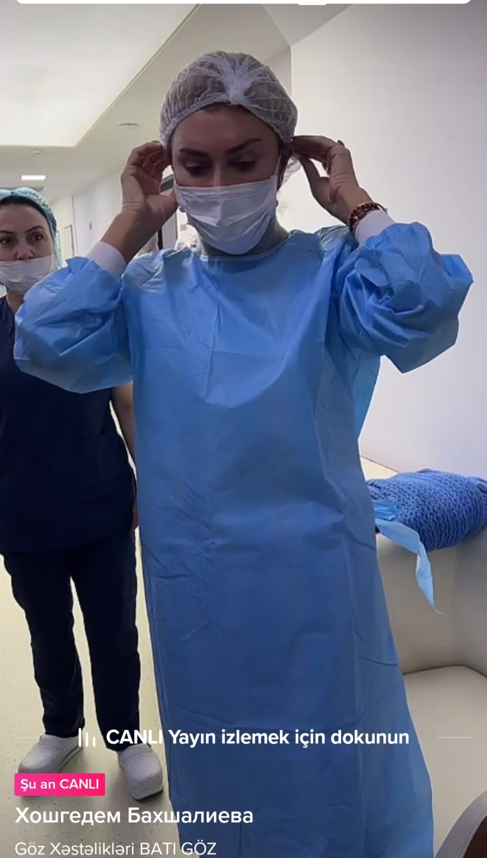 Xoşqədəm Hidayətqızıxəstəxanalıq oldu (FOTOLAR)