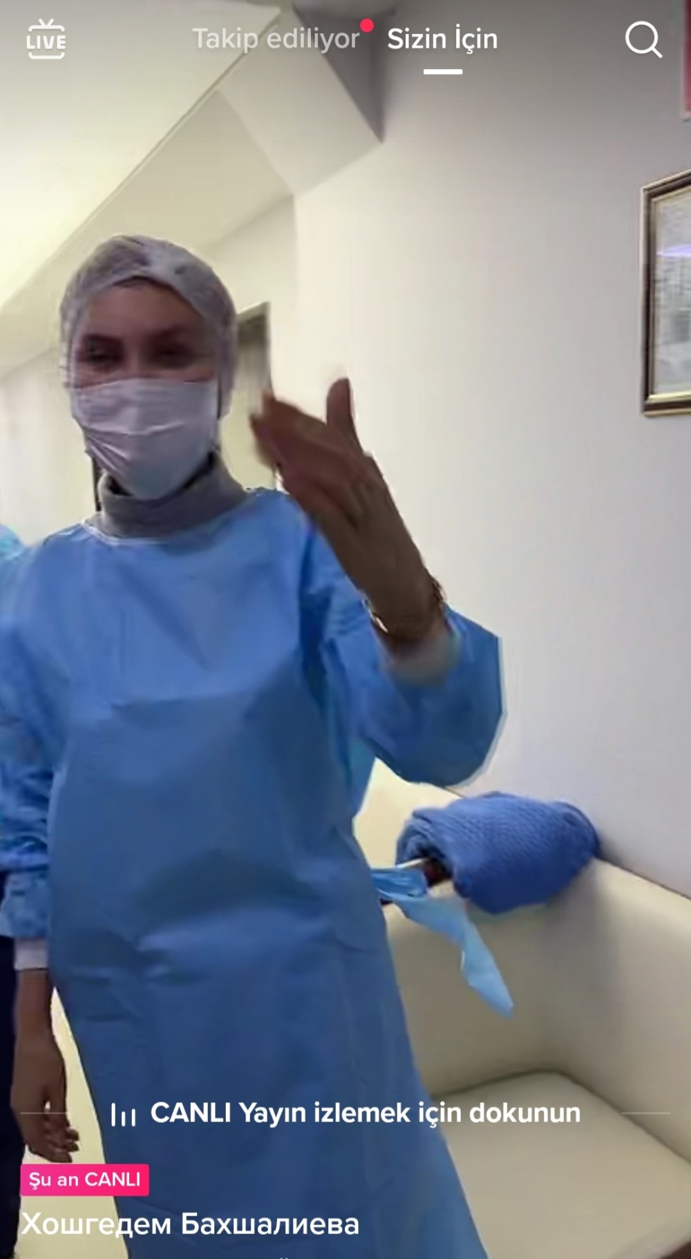 Xoşqədəm Hidayətqızıxəstəxanalıq oldu (FOTOLAR)