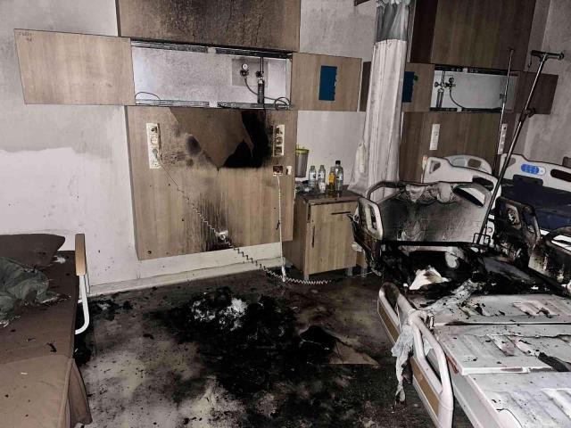 Tədris və Araşdırma Xəstəxanasında DƏHŞƏTLİ YANĞIN- Xəstələr TƏCİLİ təxliyə edilib (VİDEO/FOTO)