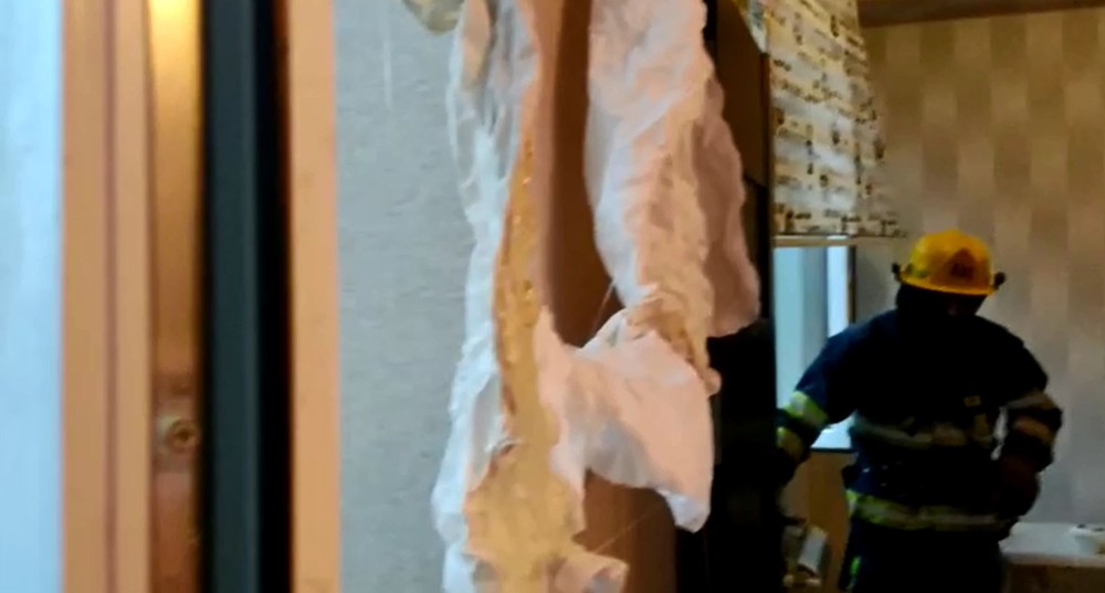 Azərbaycanda yaşayış binasında partlayış- Yaralanan var (VİDEO)