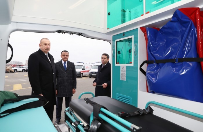 Kəmaləddin Heydərov Prezidentə raport verdi- FOTOLAR