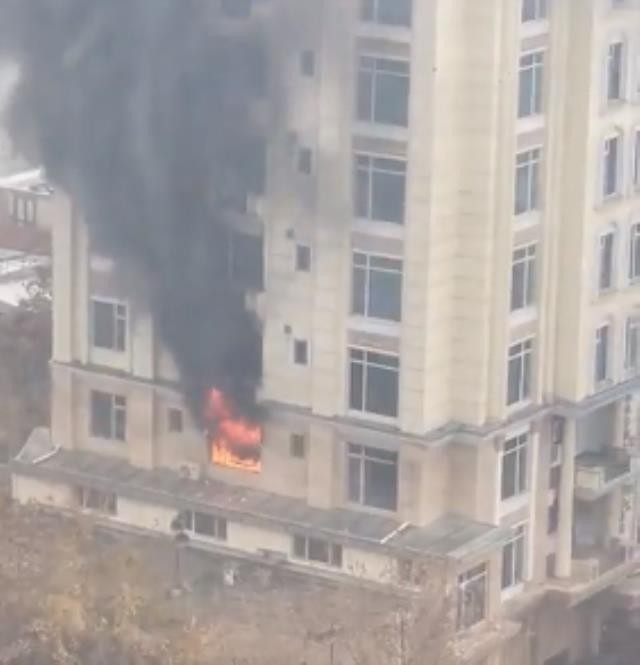 Çinlilərin qaldığı otelə hücum- Partlayış səsləri eşidildi (FOTO/VİDEO)