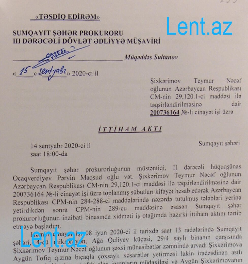 "Qayınatam dedi ki, əxlaqsızlıq edir, arvadına sahib çıx"- Rayondan gəlib arvadını... - ŞOK DETALLAR