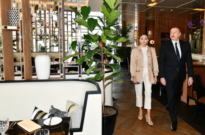 Prezident və Birinci xanım açılışa qatıldılar- YENİLƏNİB (FOTOLAR)