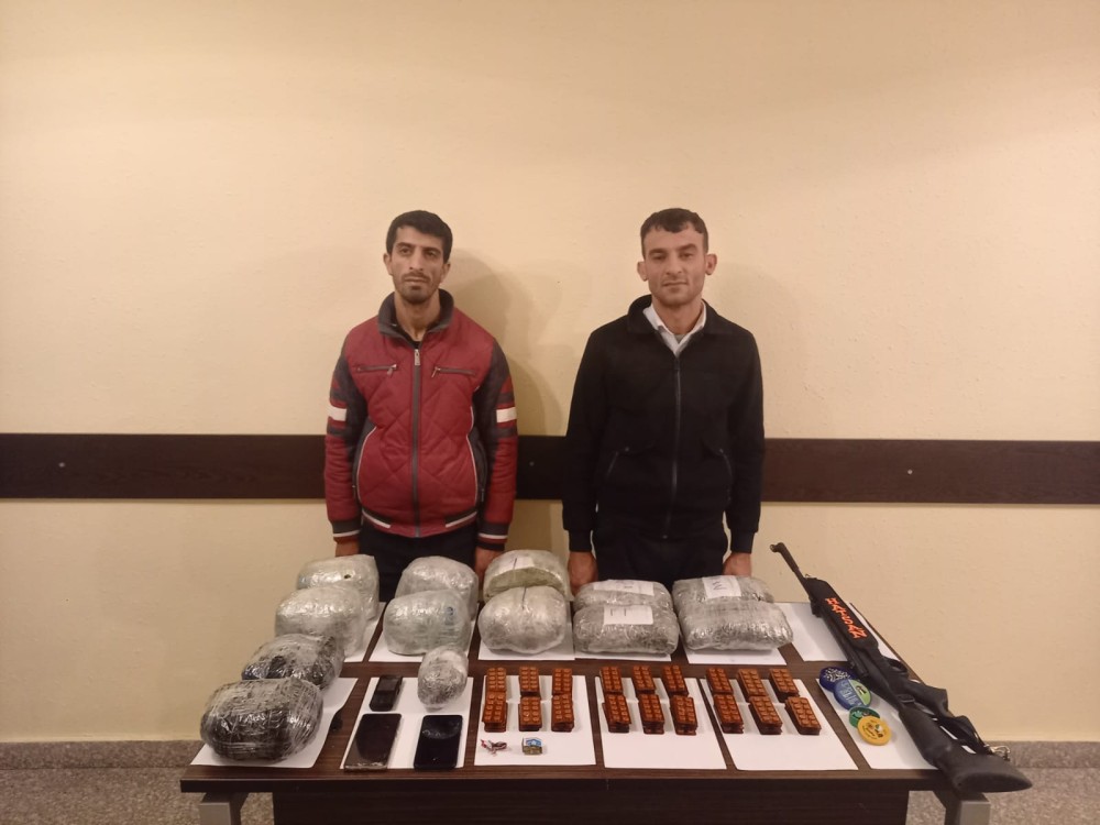 İranla sərhəddə ƏMƏLİYYAT:saxlanılanlar var (FOTO)