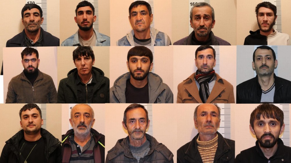 Bu rayonda KÜTLƏVİ HƏBSLƏR:1-i azyaşlı olmaqla 16 nəfər tutuldu (FOTO)