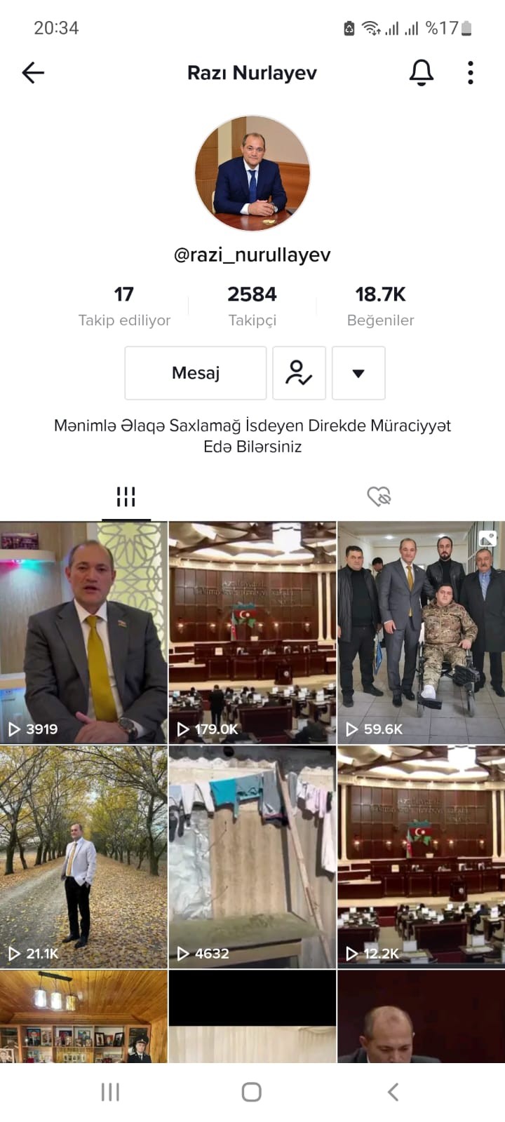 "TikTok"u olan millət vəkillərimiz- SİYAHI