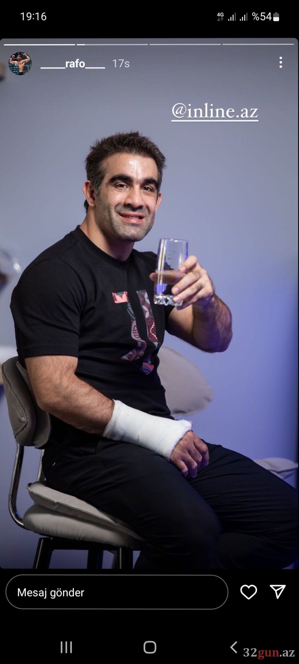 Rafael Ağayevə nə olub?-  FOTO