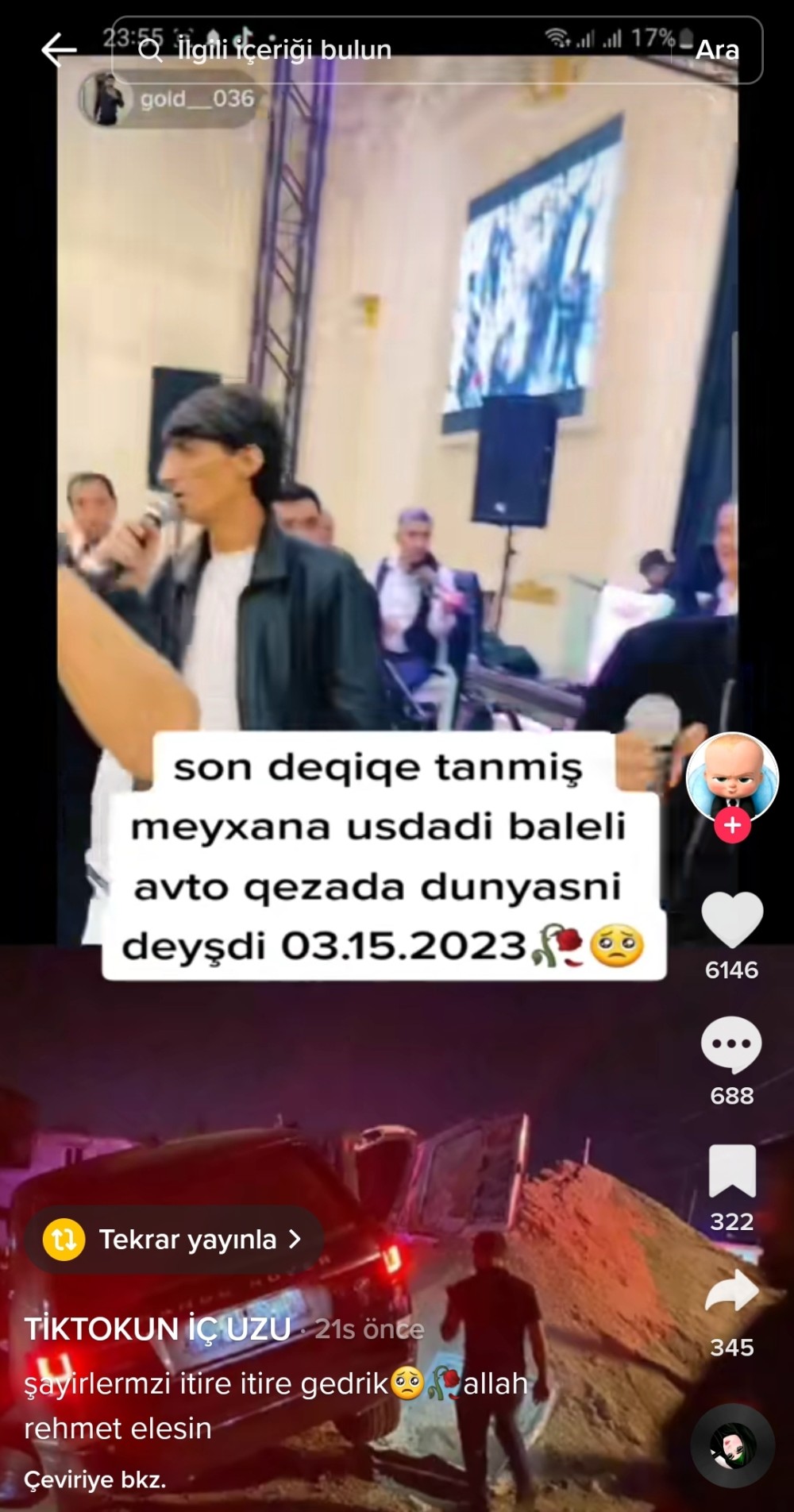 Meyxanaçı Baləlinin ölüm xəbəri yayıldı- FOTO