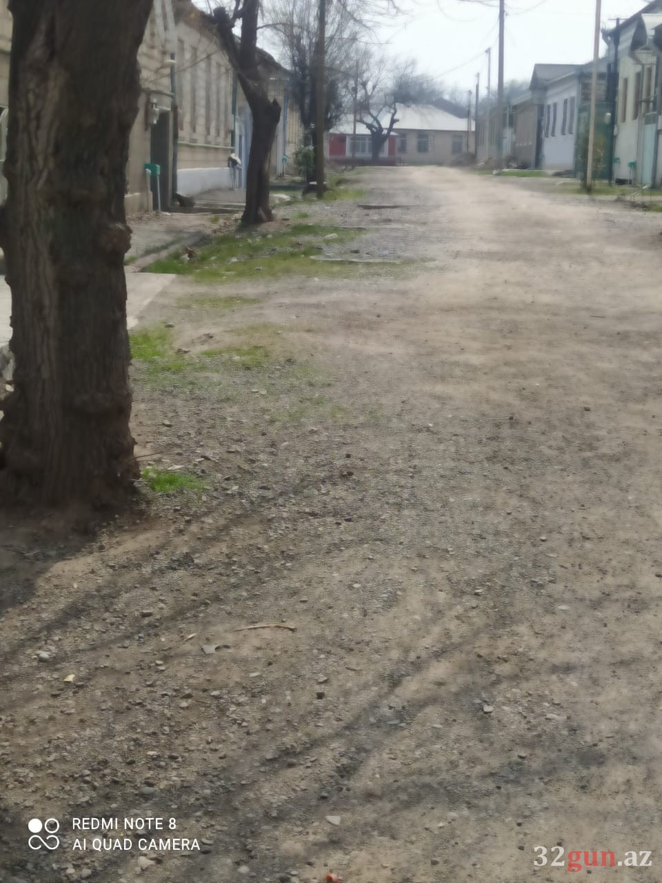 Bu küçədən çirkab suları Heydər Əliyev parkına axır -Qazax İcra Hakimiyyəti isə...