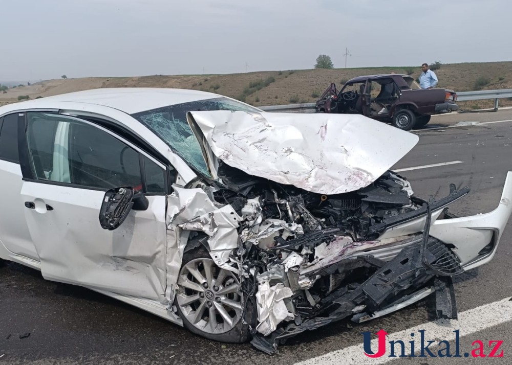 Günorta SAATLARINDA DƏHŞƏTLİ XƏBƏR -3 ölü, 6 yaralı (FOTOLAR)