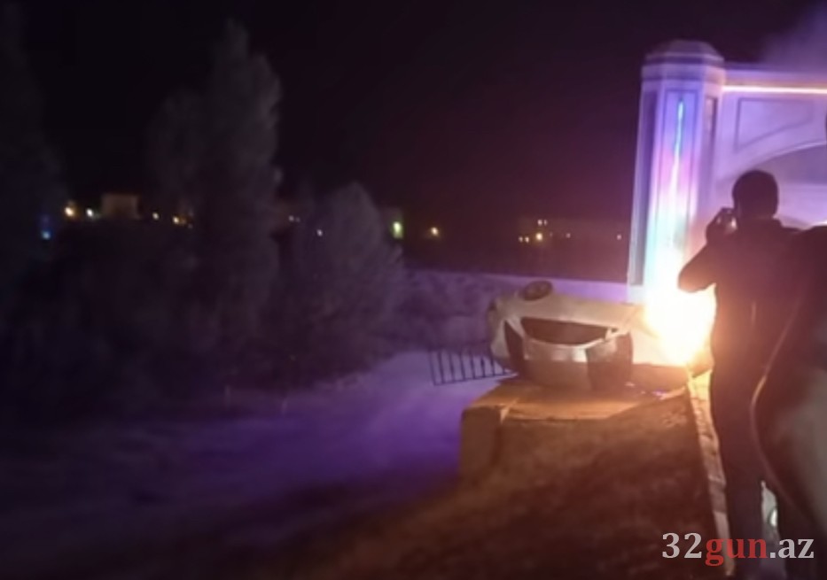 Naxçıvanda qəza- FOTO