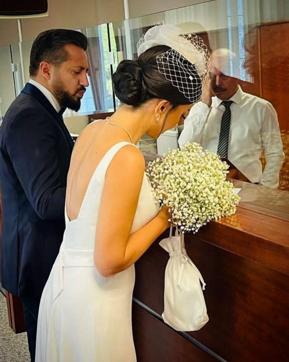 Öykü Gürman Bakıda ərə getdi -FOTOLAR