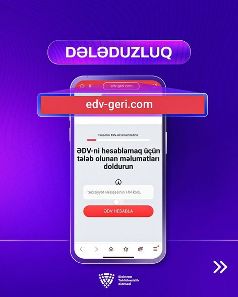 Vətəndaşların nəzərinə: ƏDV-ləri geri alarkənDİQQƏTLİ OLUN