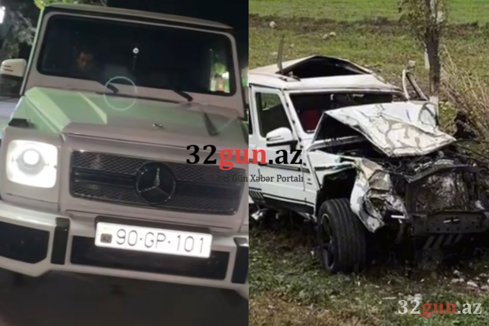 Beyləqanda qəzaya uğrayan “Gelandewagen” görün kimin imiş- Hadisə ilə bağlı YENİ XƏBƏR (FOTO+VİDEO)