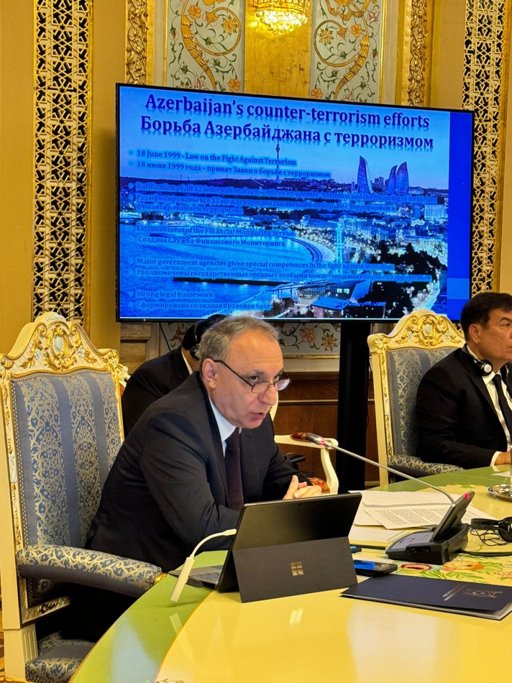 Baş prokuror Düşənbəyə işgüzar səfərə gedib- FOTOLAR