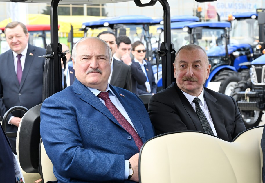 Prezidentlər “Caspian Agro” və “InterFood Azerbaijan” sərgiləri ilə tanış olublar - YENİLƏNİB (FOTOLAR)