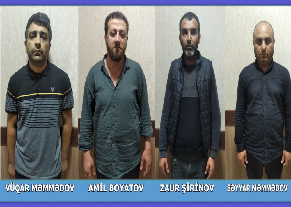 İsmayıllıda narkokuryerlərdən avtomat götürüldü - FOTOLAR