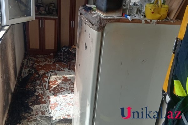 Xudatda yaşayış evində partlayış - FOTO