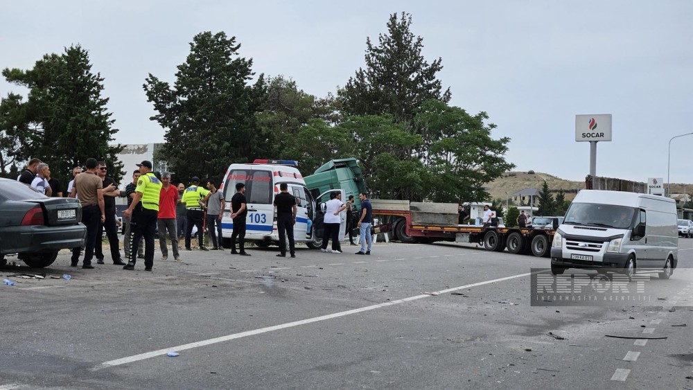 Axşam saatlarında DƏHŞƏTLİ XƏBƏR:Ölənlər var- FOTOLAR