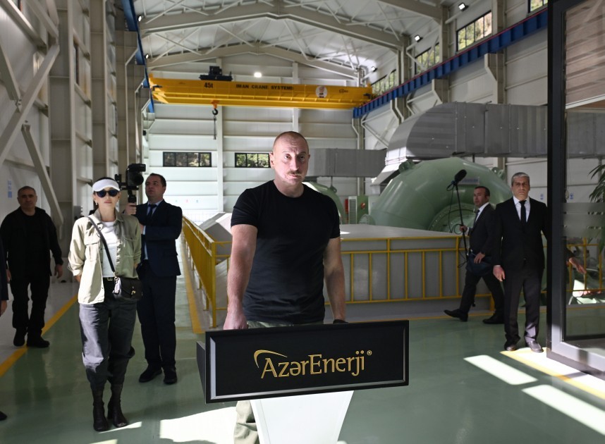 Prezident və xanımı Kəlbəcərdə açılışlarda iştirak etdilər -FOTOLAR (YENİLƏNİB)