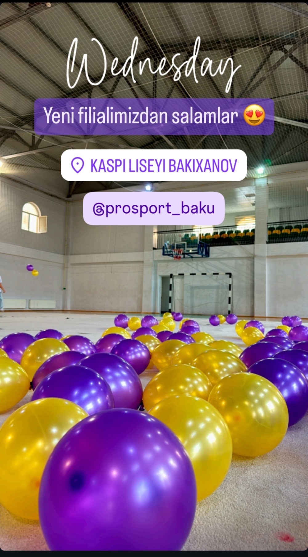 "ProSport"  klubununnövbəti filialı AÇILDI